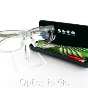 GARRETT LEIGHT OFFICINE GENERALE 50-20-145 CRYSTAL GRAY